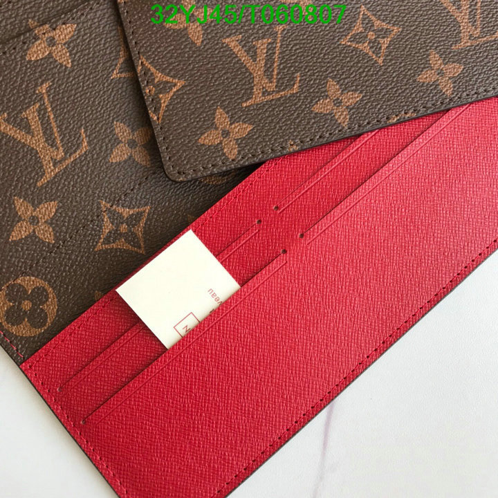 LV Bags-(4A)-Wallet-,Code: T060807,$: 32USD