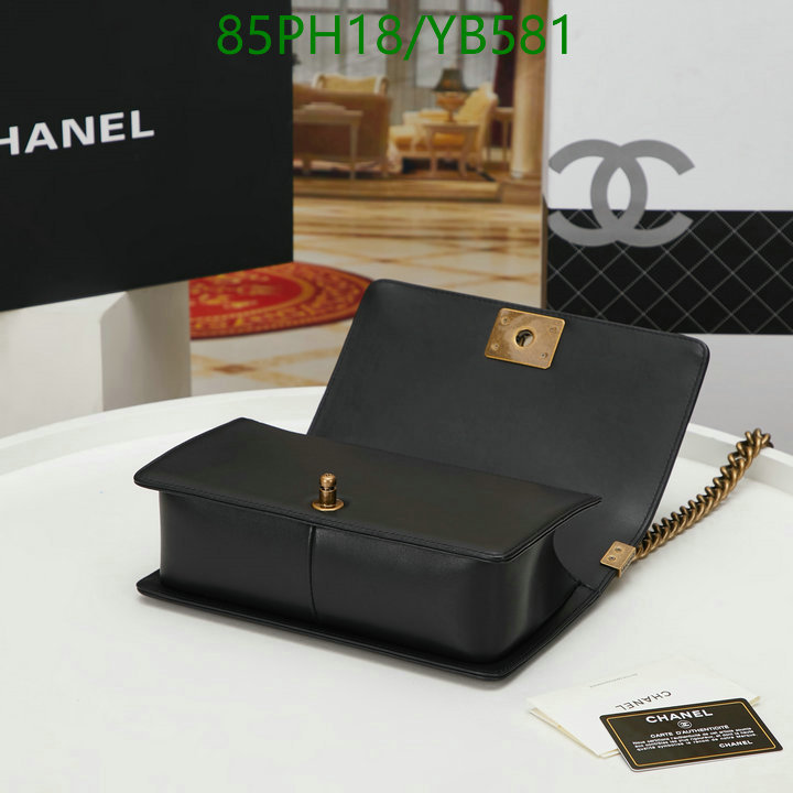 Chanel Bags ( 4A )-Le Boy,Code: YB581,$: 85USD