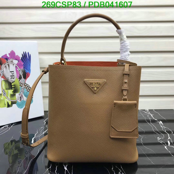 Prada Bag-(Mirror)-Handbag-,Code: PDB041607,$: 269USD