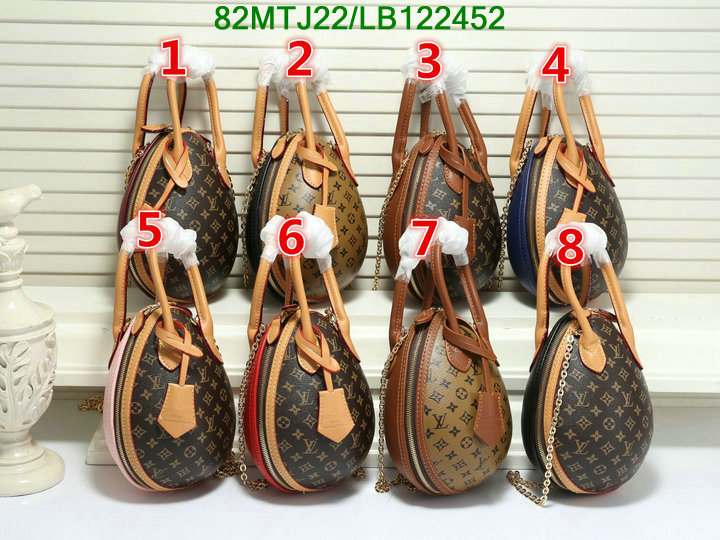 LV Bags-(4A)-Handbag Collection-,Code: LB122452,$: 82USD