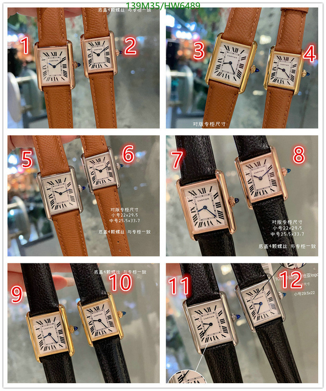 Watch-4A Quality-Cartier, Code: HW6489,$: 139USD