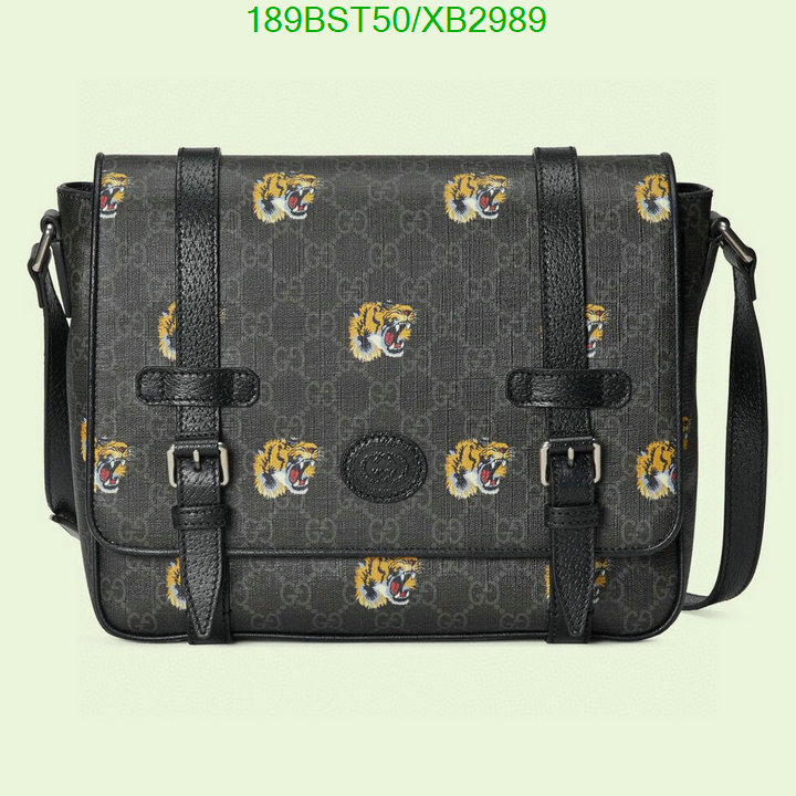 Gucci Bag-(Mirror)-Diagonal-,Code: XB2989,$: 189USD