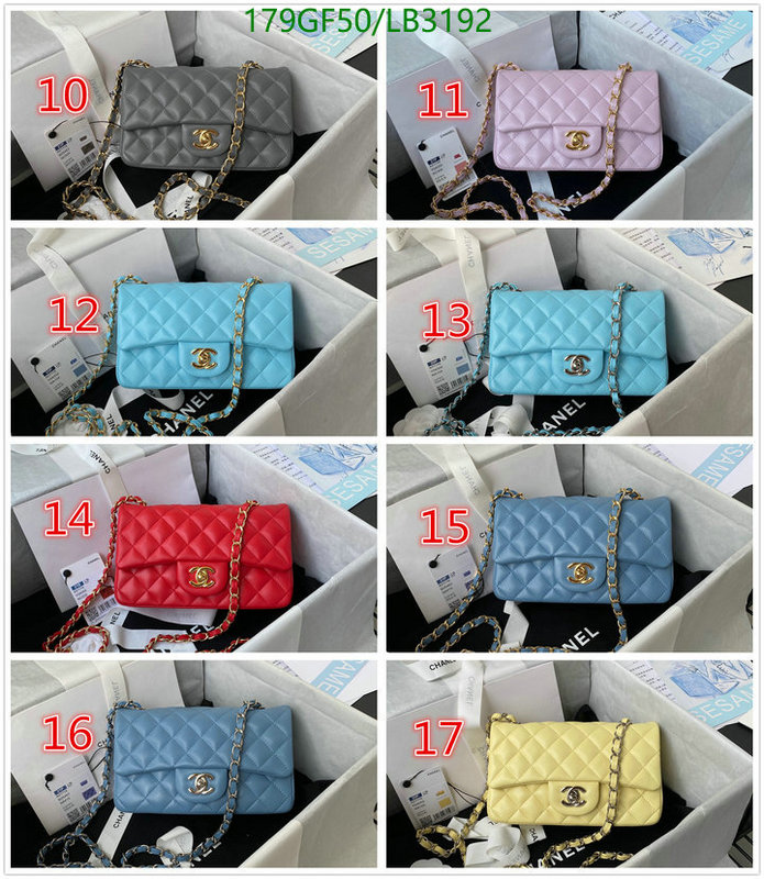 Chanel Bags -(Mirror)-Diagonal-,Code: LB3192,$: 179USD