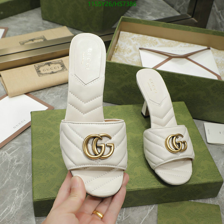 Women Shoes-Gucci, Code: HS7386,$: 115USD