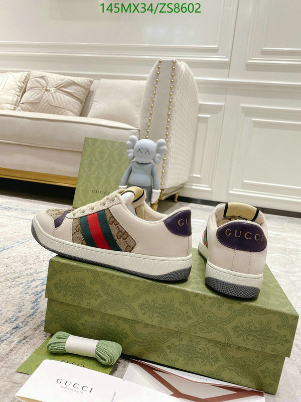 Men shoes-Gucci, Code: ZS8602,$: 145USD