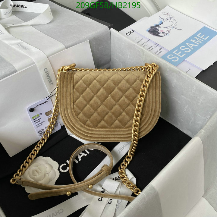 Chanel Bags -(Mirror)-Diagonal-,Code: HB2195,$: 209USD