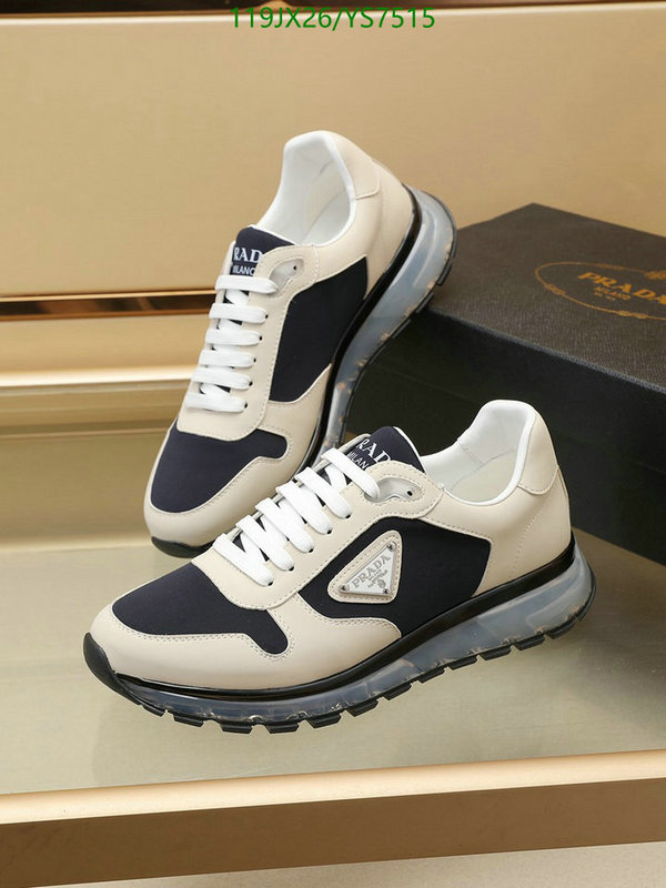 Men shoes-Prada, Code: YS7515,$: 119USD