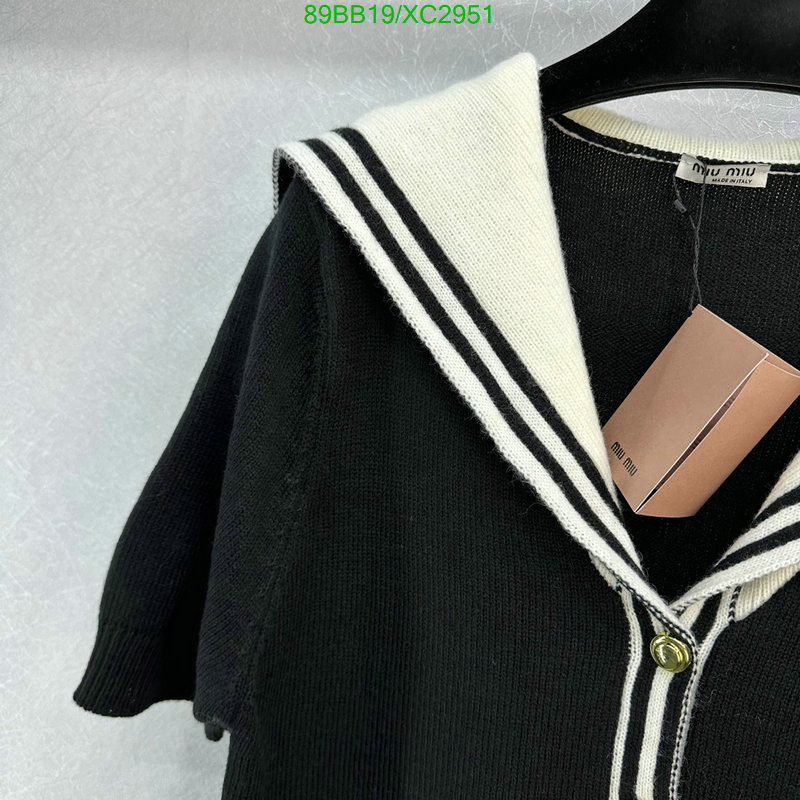 Clothing-MIUMIU, Code: XC2951,$: 89USD