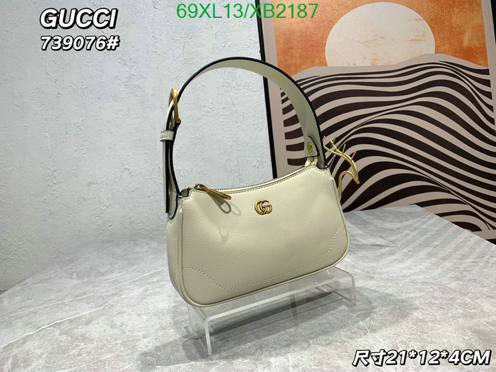 Gucci Bag-(4A)-Handbag-,Code: XB2187,$: 69USD