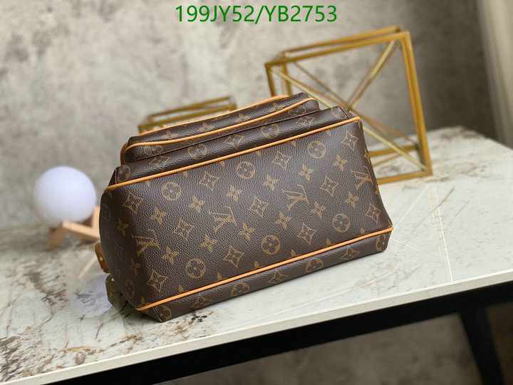 LV Bags-(Mirror)-Handbag-,Code: YB2753,$: 199USD