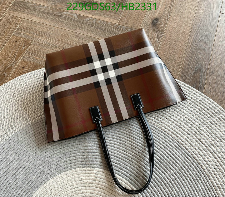 Burberry Bag-(Mirror)-Handbag-,Code: HB2331,$: 229USD