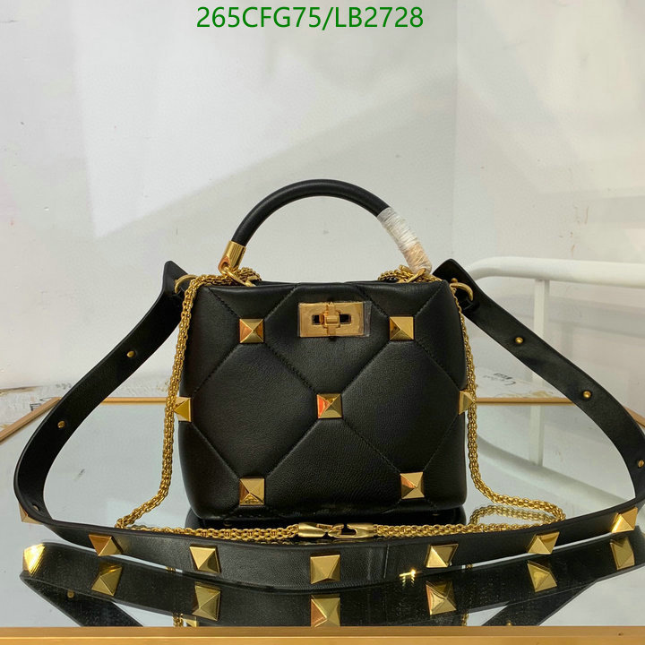 Valentino Bag-(Mirror)-Roman Stud,Code: LB2728,$: 265USD