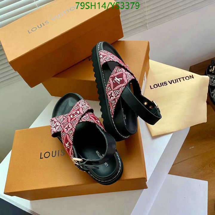 Women Shoes-LV, Code: YS3379,$: 79USD