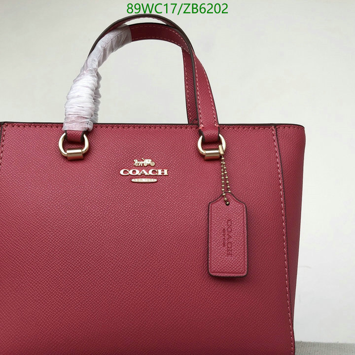 Coach Bag-(4A)-Handbag-,Code: ZB6202,$: 89USD