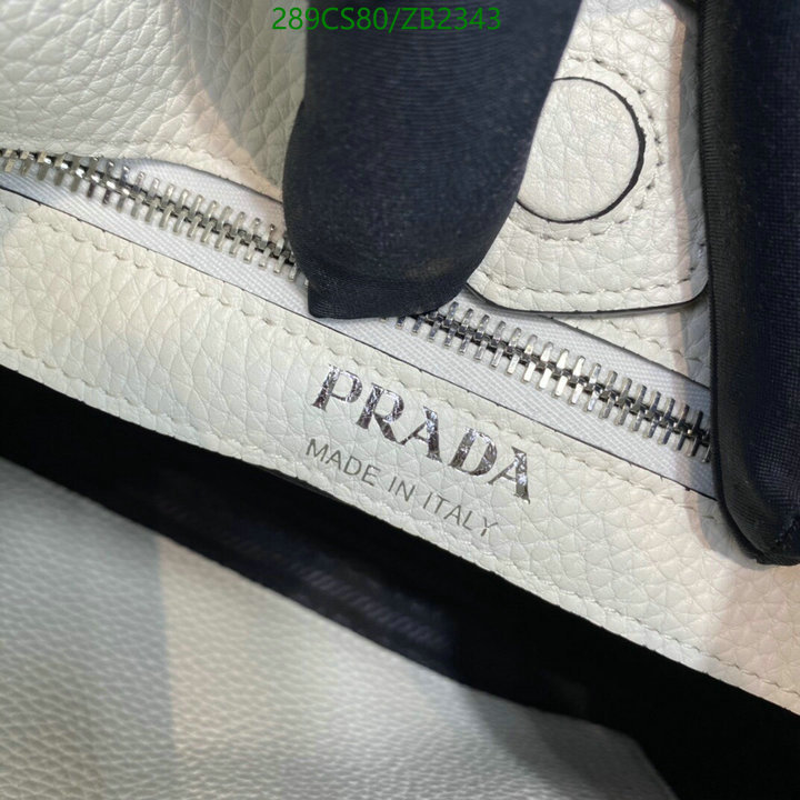 Prada Bag-(Mirror)-Diagonal-,Code: ZB2343,$: 289USD