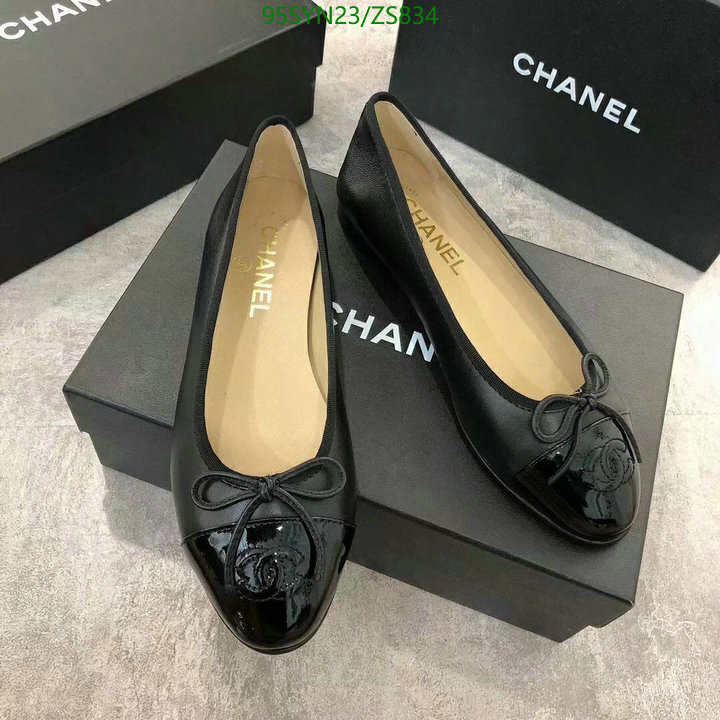 Chanel-Ballet Shoes,Code: ZS834,$: 95USD