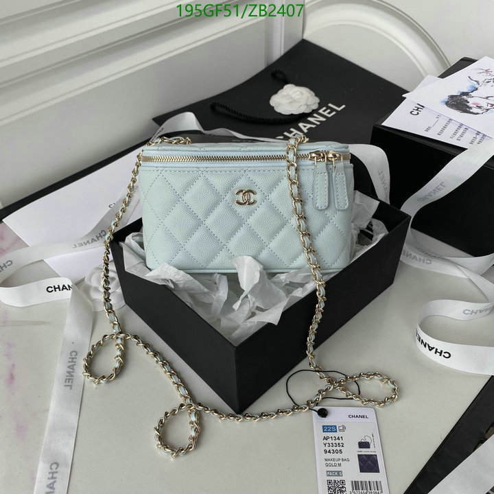 Chanel Bags -(Mirror)-Vanity--,Code: ZB2407,$: 195USD