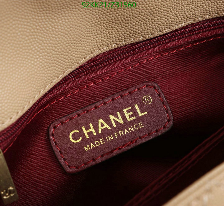 Chanel Bags ( 4A )-Handbag-,Code: ZB1560,$: 92USD