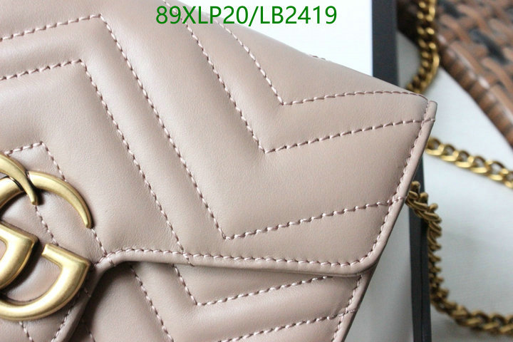 Gucci Bag-(4A)-Marmont,Code: LB2419,$: 89USD