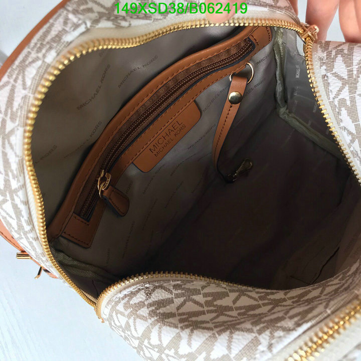 Michael Kors Bag-(Mirror)-Backpack-,Code: B062419,$: 149USD