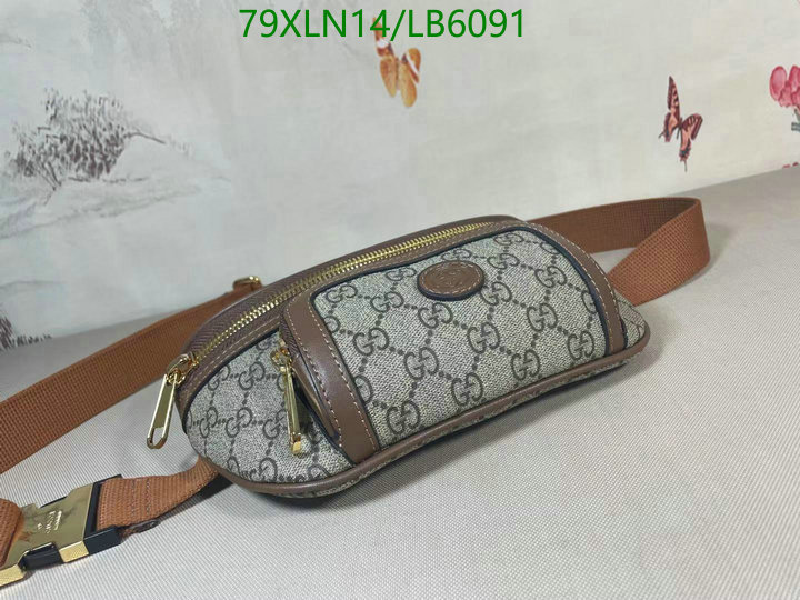 Gucci Bag-(4A)-Diagonal-,Code: LB6091,$: 79USD