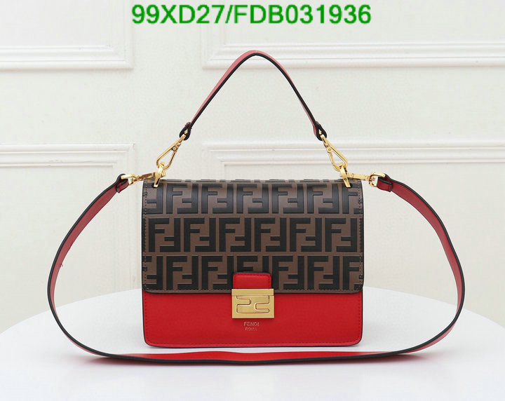 Fendi Bag-(4A)-Diagonal-,Code: FDB031936,$:99USD