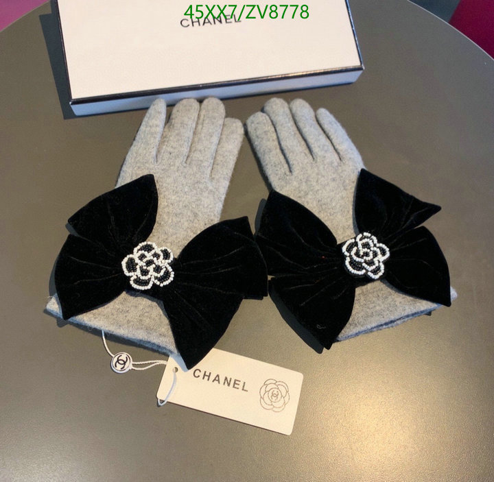 Gloves-Chanel, Code: ZV8778,$: 45USD