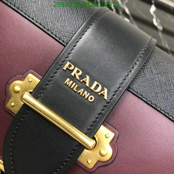 Prada Bag-(Mirror)-Diagonal-,Code: PDB012321,$:299USD