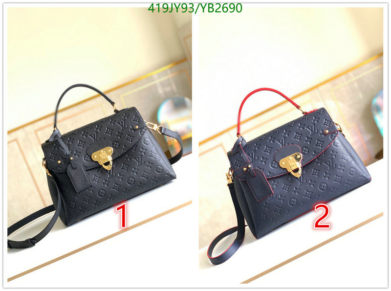 LV Bags-(Mirror)-Pochette MTis-Twist-,Code: YB2690,$: 419USD