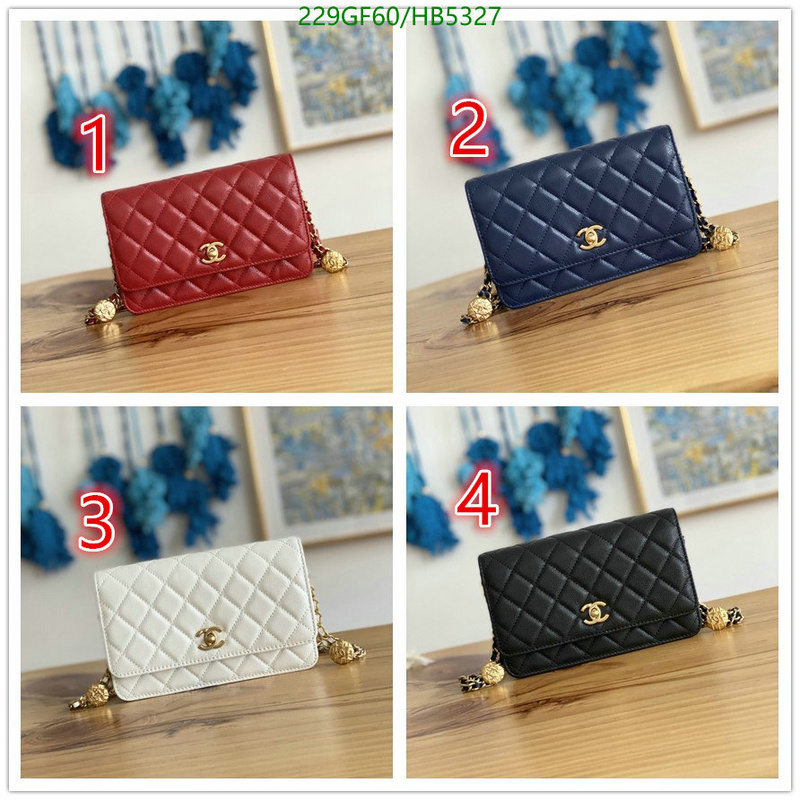 Chanel Bags -(Mirror)-Diagonal-,Code: HB5327,$: 229USD