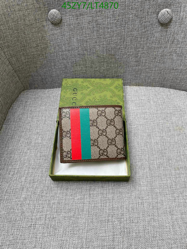 Gucci Bag-(4A)-Wallet-,Code: LT4870,$: 45USD