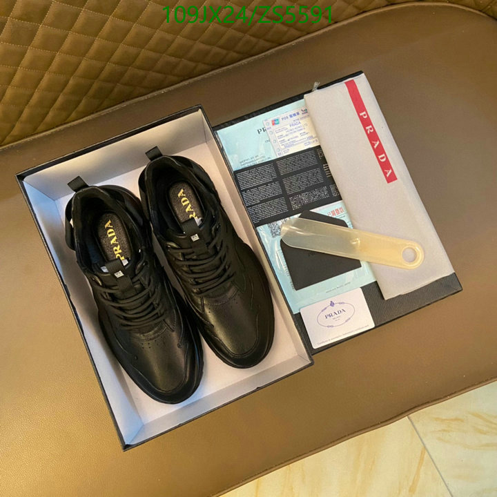Men shoes-Prada, Code: ZS5591,$: 109USD