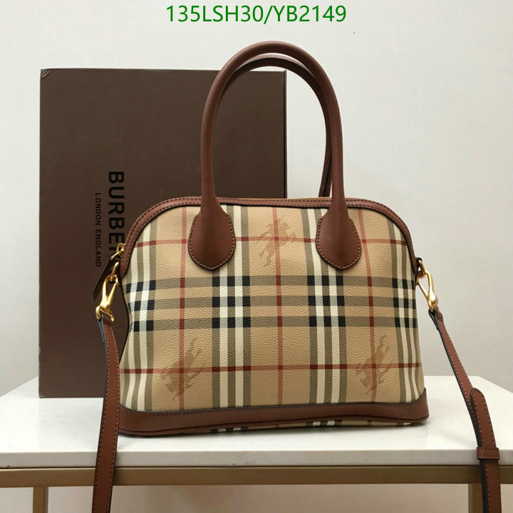 Burberry Bag-(Mirror)-Handbag-,Code: YB2149,$: 135USD