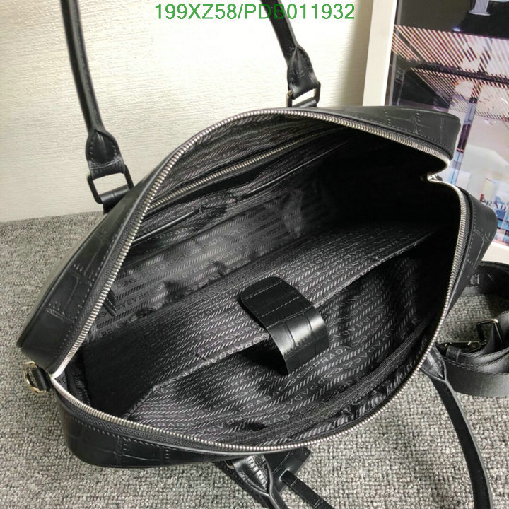 Prada Bag-(Mirror)-Handbag-,Code: PDB011932,$:199USD
