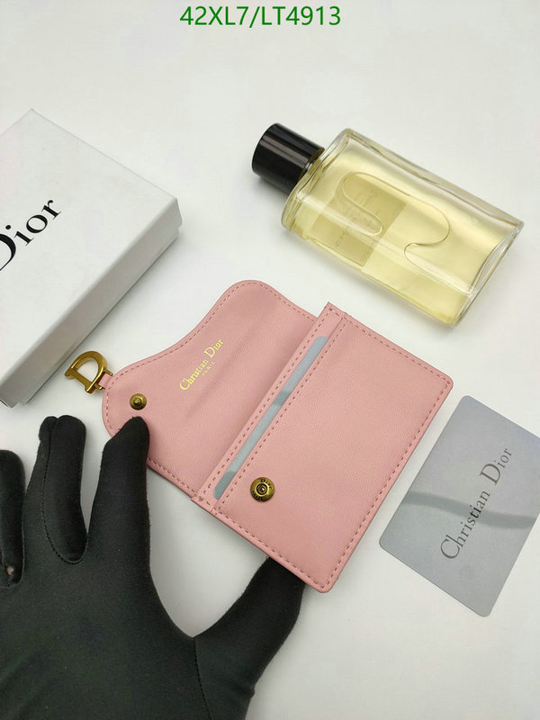 Dior Bags-(4A)-Wallet,Code: LT4913,$: 42USD