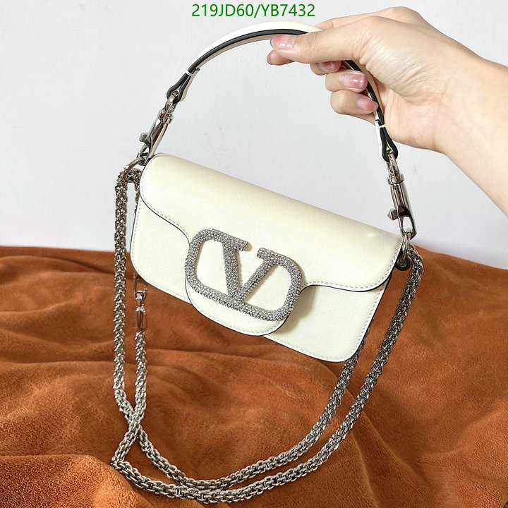 Valentino Bag-(Mirror)-LOC,Code: YB7432,$: 219USD