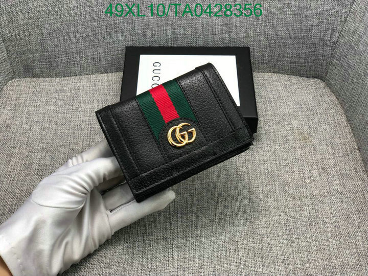 Gucci Bag-(4A)-Wallet-,Code:TA0428356,$: 49USD