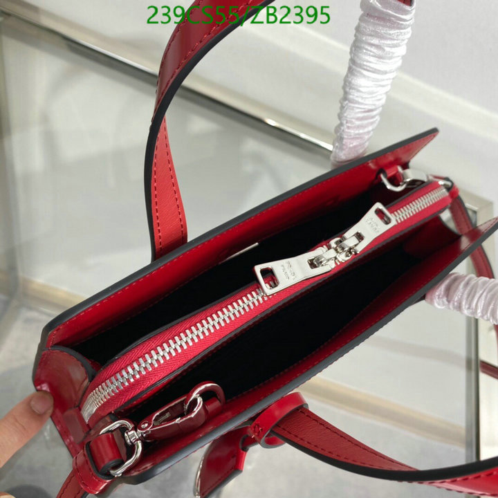 Prada Bag-(Mirror)-Diagonal-,Code: ZB2395,$: 239USD