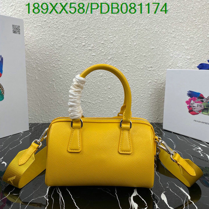 Prada Bag-(Mirror)-Diagonal-,Code:PDB081174,$:189USD