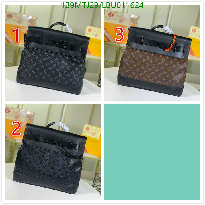 LV Bags-(4A)-Backpack-,Code: LBU011624,$: 139USD