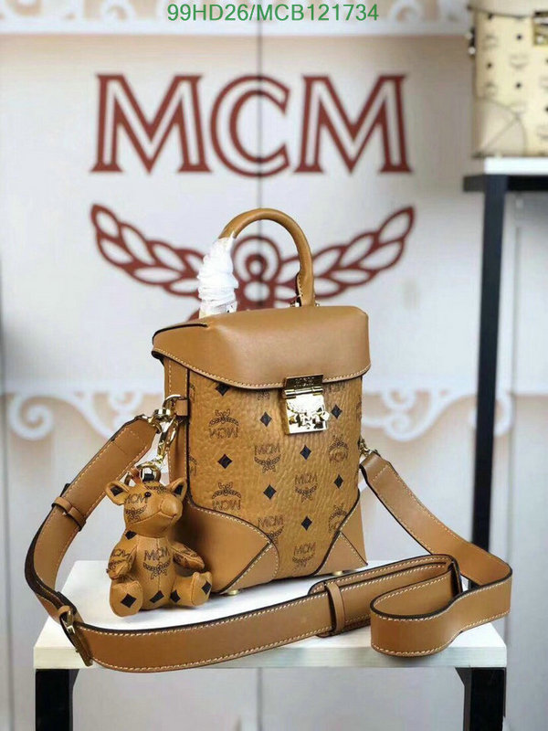 MCM Bag-(Mirror)-Diagonal-,Code: MCB121734,$: 99USD