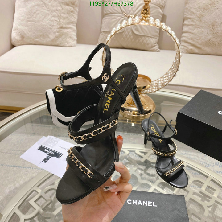 Women Shoes-Chanel, Code: HS7378,$: 119USD