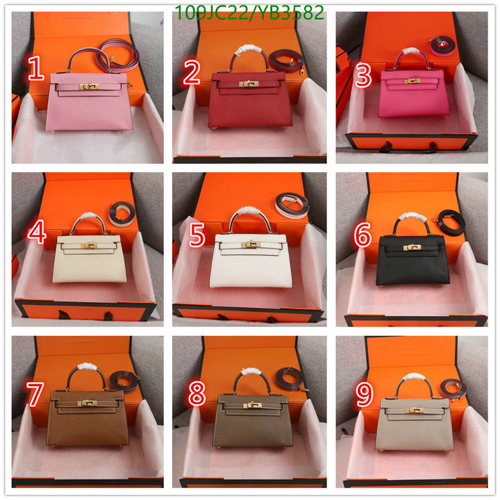 Hermes Bag-(4A)-Kelly-,Code: YB3582,