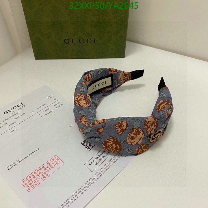 Headband-Gucci, Code: YA2645,$: 32USD