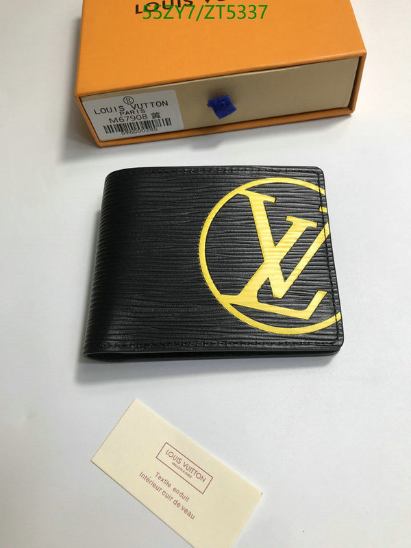 LV Bags-(4A)-Wallet-,Code: ZT5337,$: 55USD