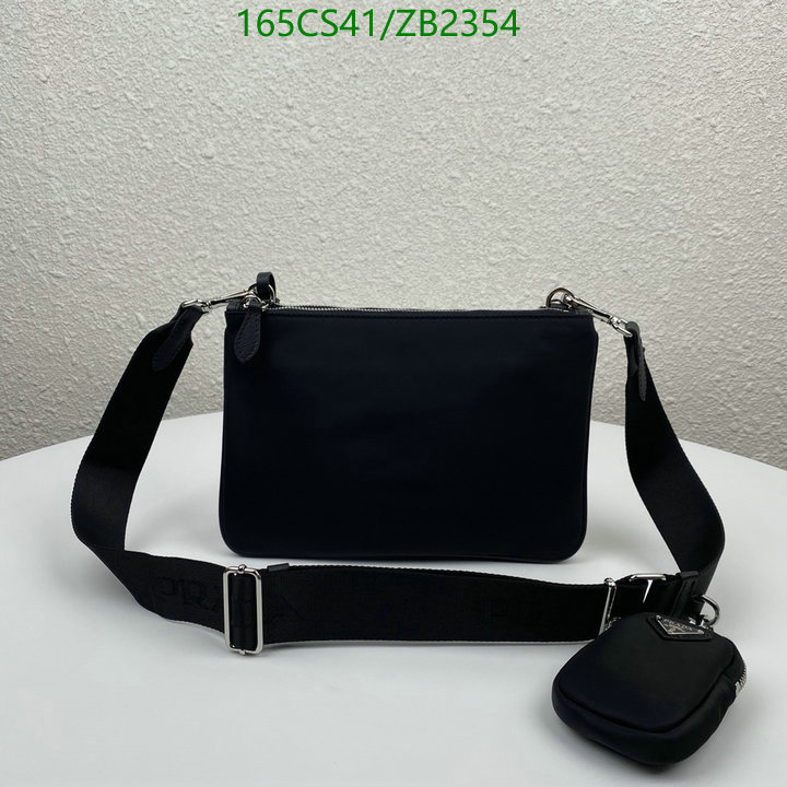 Prada Bag-(Mirror)-Diagonal-,Code: ZB2354,$: 165USD