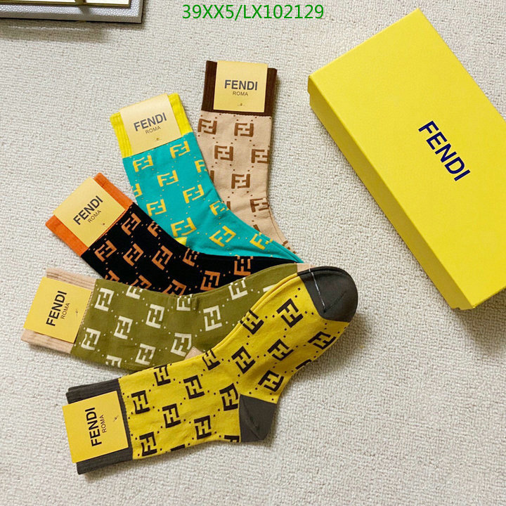 Sock-Fendi, Code:LX102129,$: 39USD