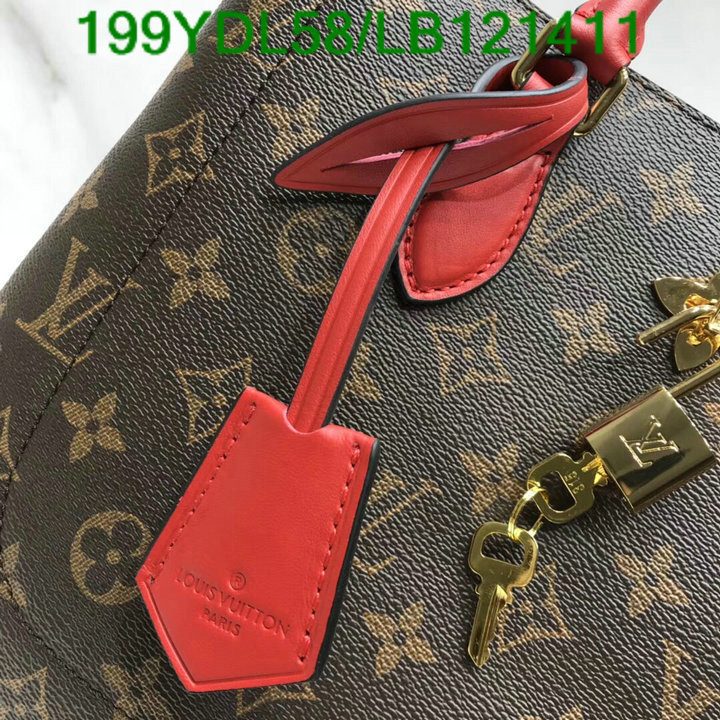 LV Bags-(Mirror)-Handbag-,Code: LB121411,$: 199USD