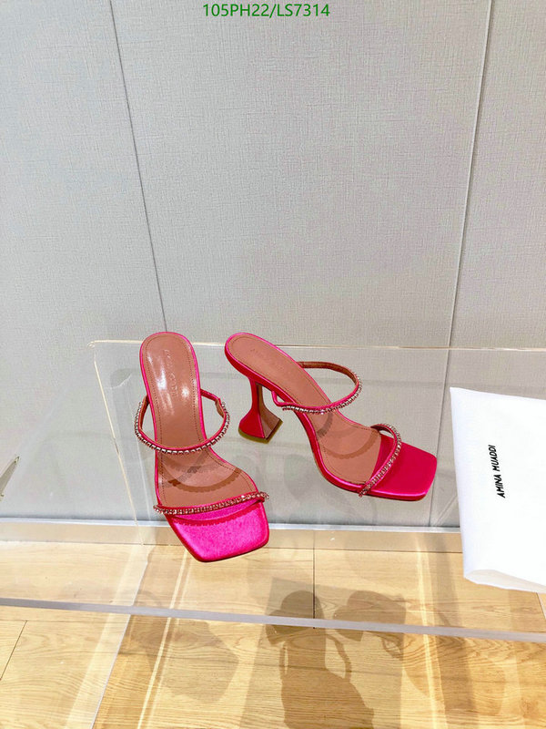 Women Shoes-Amina Muaddi, Code: LS7314,$: 105USD