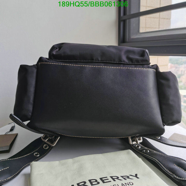 Burberry Bag-(Mirror)-Backpack-,Code: BBB061306,$: 189USD
